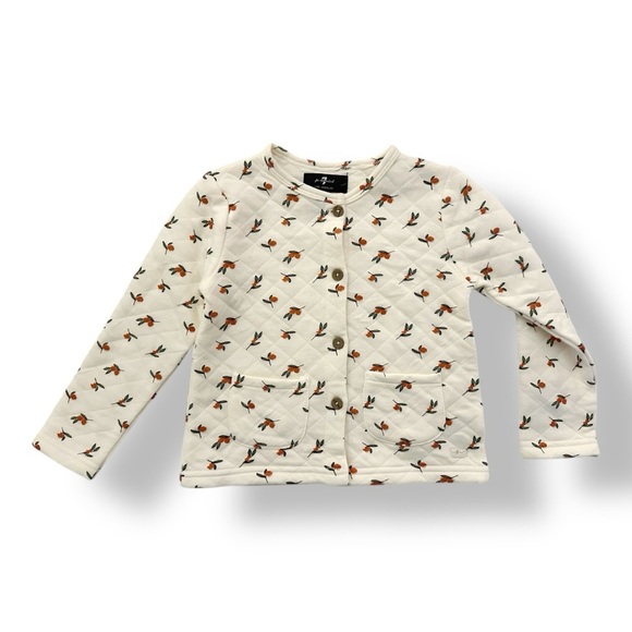 7 For All Mankind | Quilted Infant Two Piece Outfit (24 mos)🍊 - Picture 2 of 8